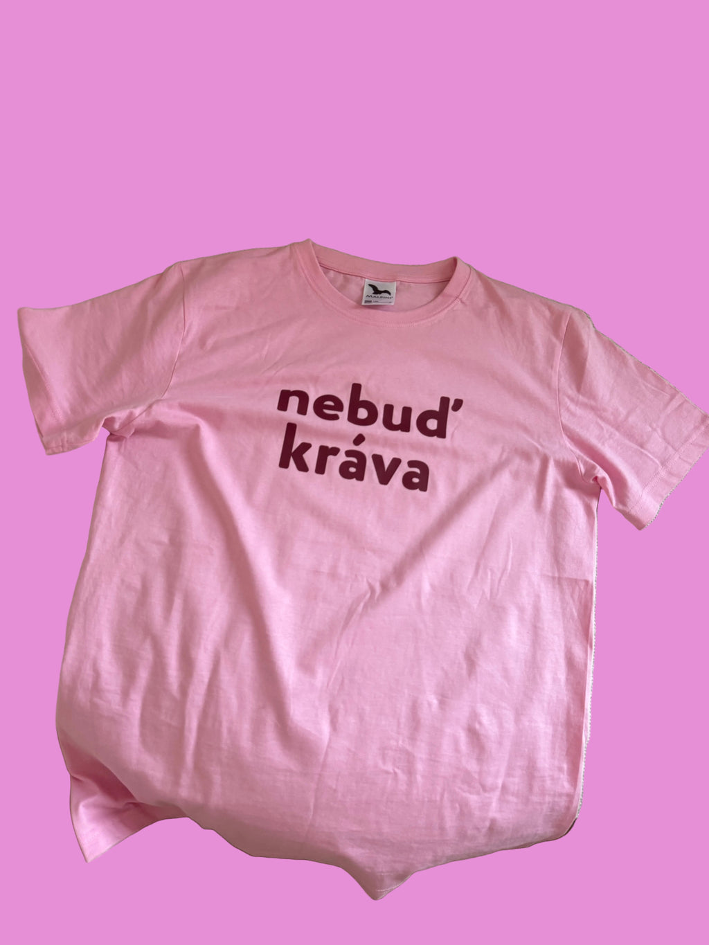 Triko *nebuď 🐄* pink