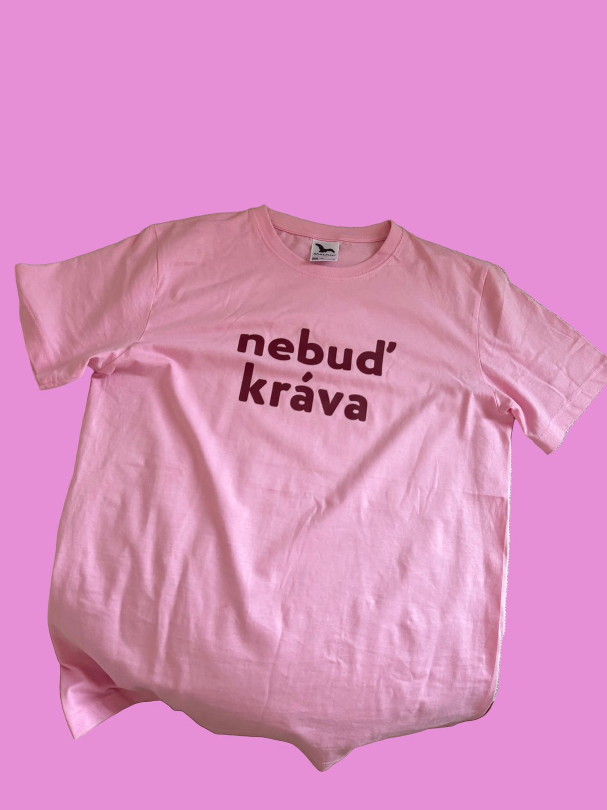 Triko *nebuď 🐄* pink