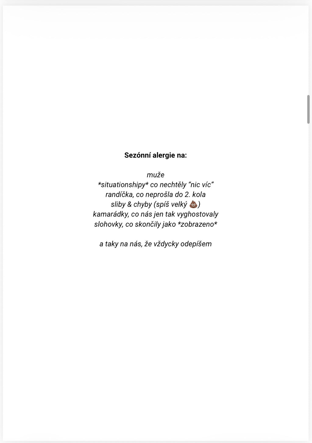 Předprodej: How to be single kráva
